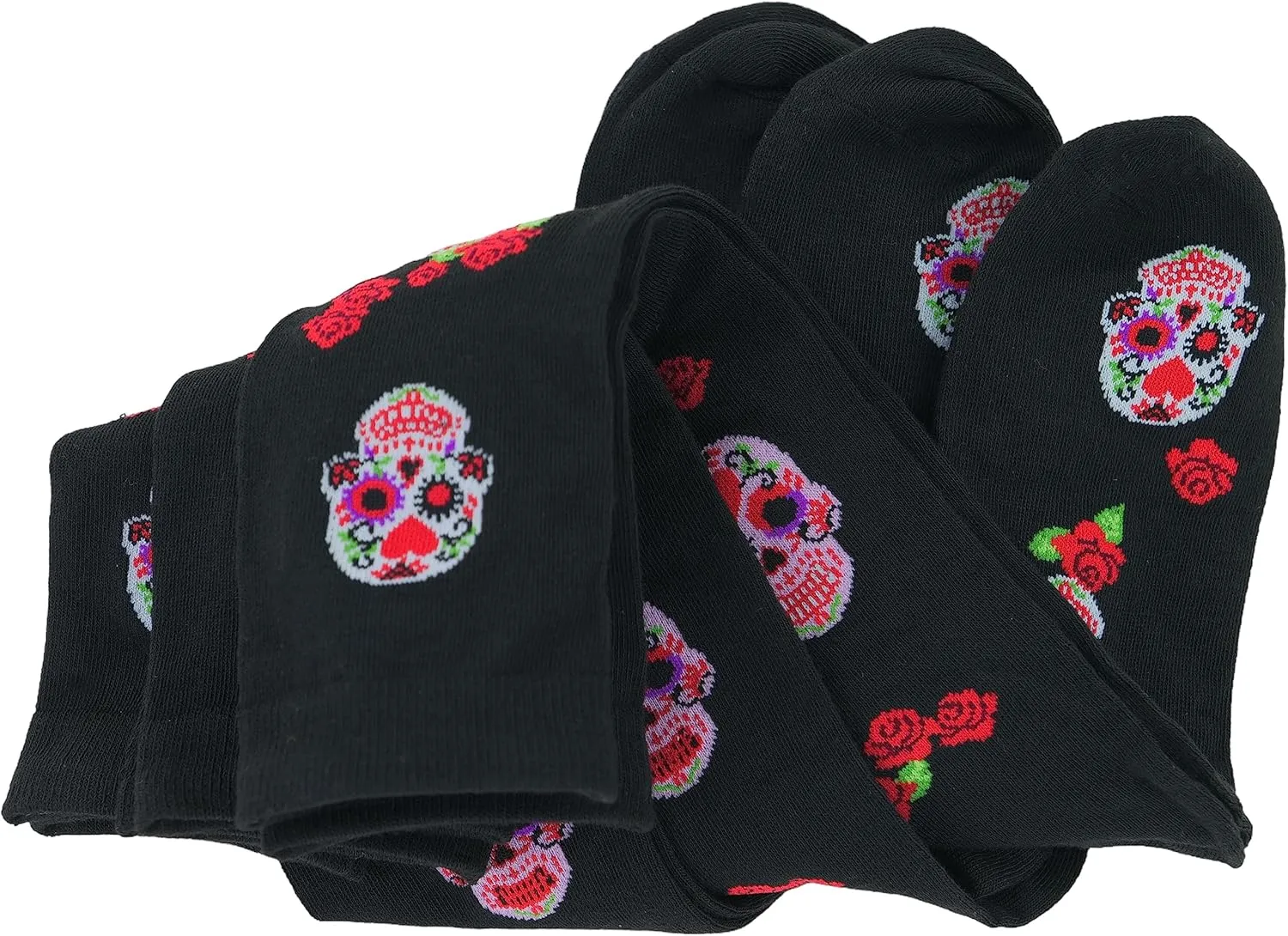 ToBeInStyle Women's Colorful Patterned Design Knee High Socks