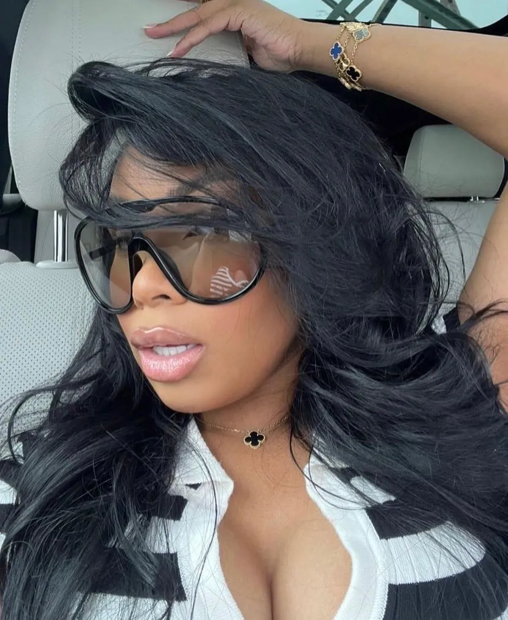Trendy Oversized Sunglasses for Women Men Fashion Shield Big Aviator Sun Glasses UV400 Protection Goggles