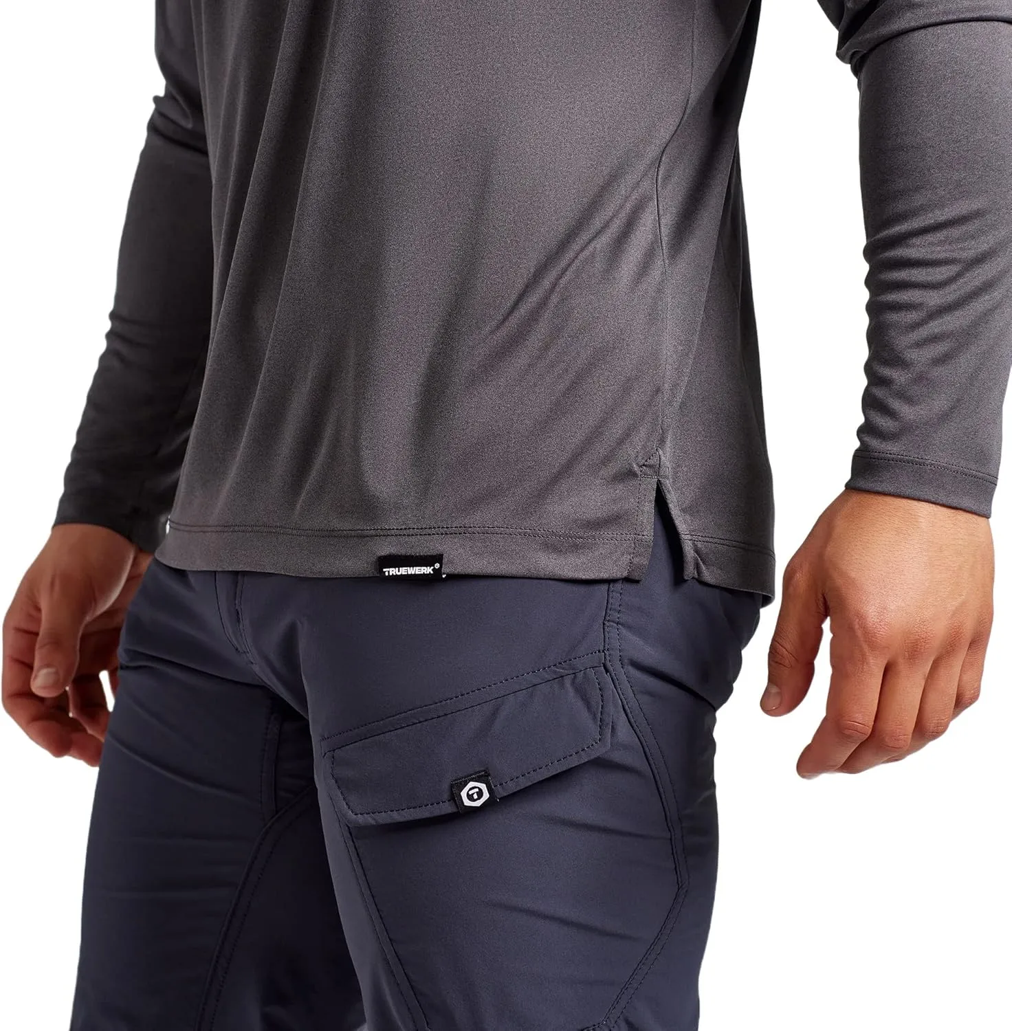 TRUEWERK B1 Sun Hoodie For Men, Sun Protection Shirts