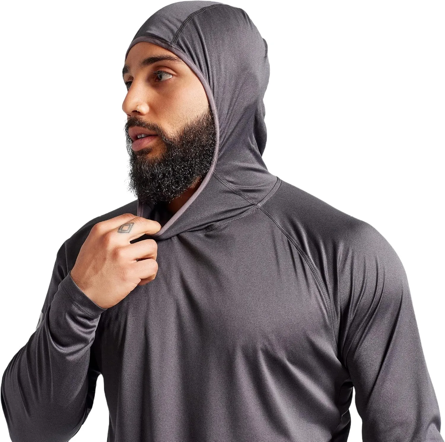 TRUEWERK B1 Sun Hoodie For Men, Sun Protection Shirts