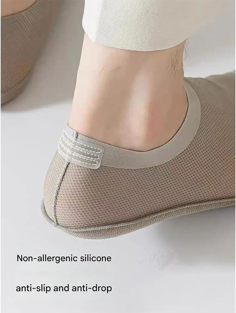 Ultra Thin Liner Non-Slip No Show Socks - Breathable Blend for Men & Women - Perfect for Sports, Casual Wear