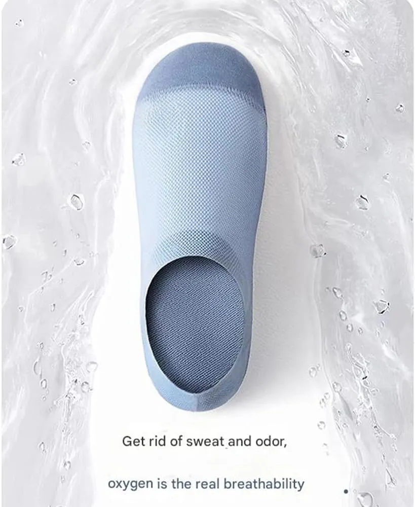 Ultra Thin Liner Non-Slip No Show Socks - Breathable Blend for Men & Women - Perfect for Sports, Casual Wear