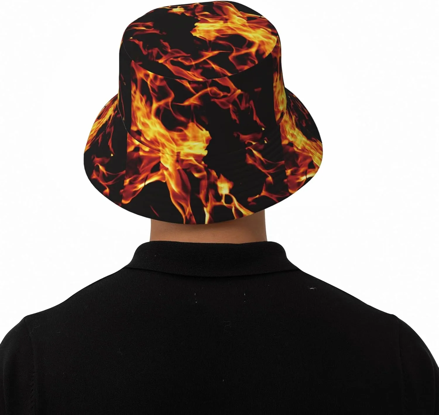 Unisex Bucket Hat Summer Travel Beach Sun Hat Wide Brim Fisherman Cap