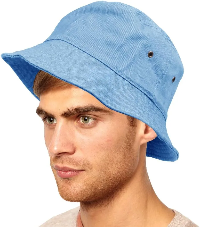 Unisex Bucket Small Brim Summer Beach UV Protective Packable Travel Hat