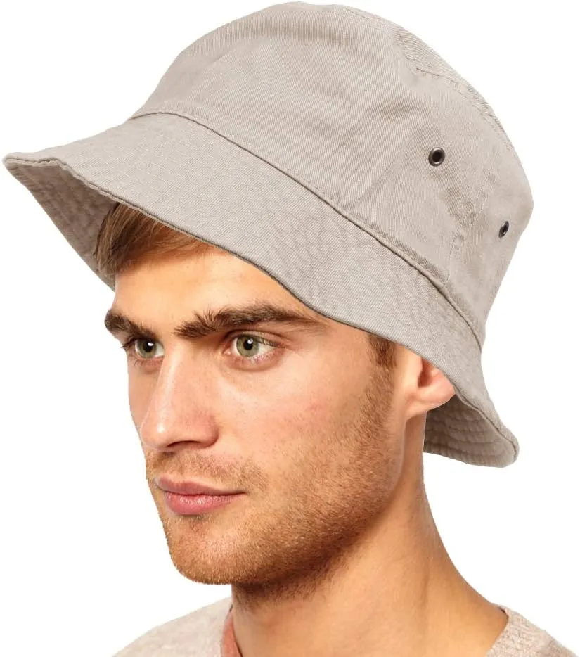 Unisex Bucket Small Brim Summer Beach UV Protective Packable Travel Hat