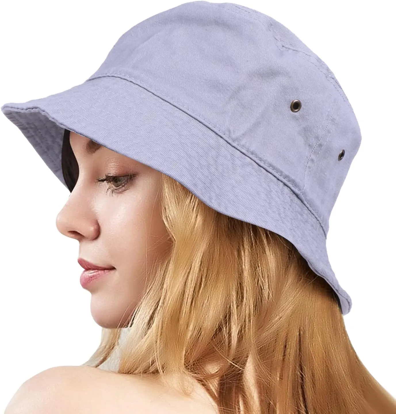 Unisex Bucket Small Brim Summer Beach UV Protective Packable Travel Hat