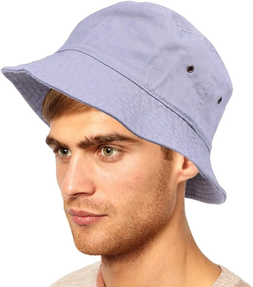 Unisex Bucket Small Brim Summer Beach UV Protective Packable Travel Hat