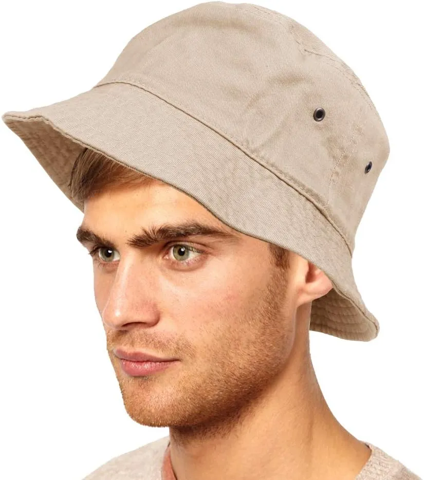 Unisex Bucket Small Brim Summer Beach UV Protective Packable Travel Hat