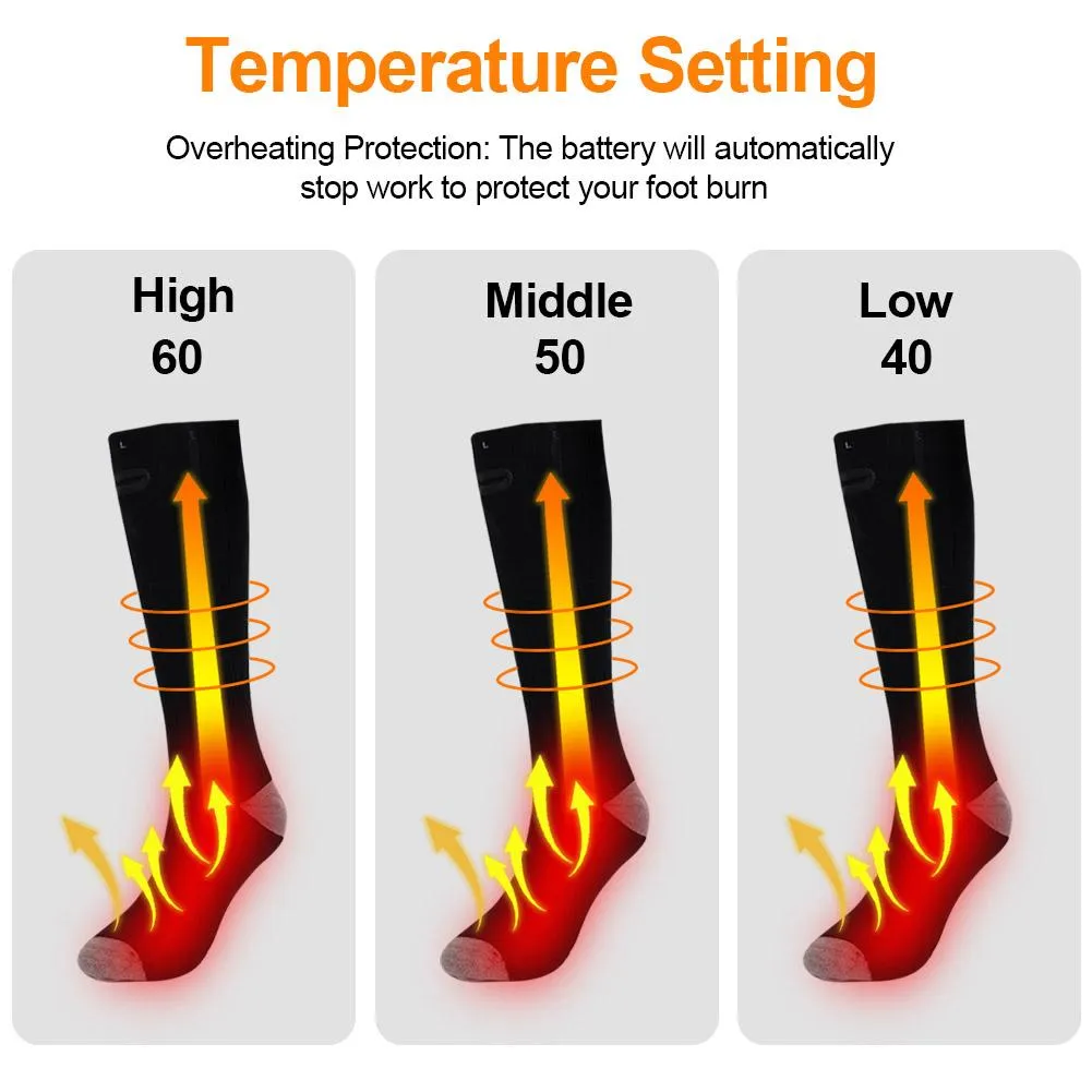 Unisex Cashmere Thermal Heating Socks