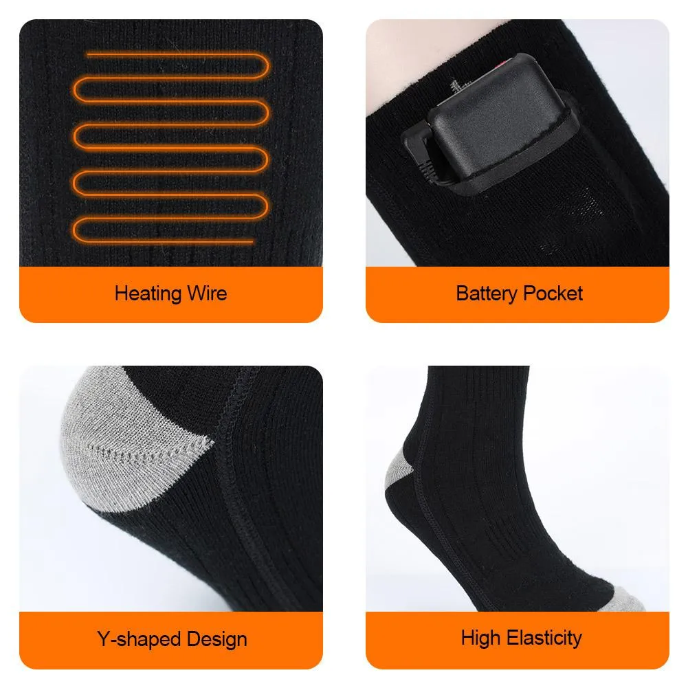 Unisex Cashmere Thermal Heating Socks