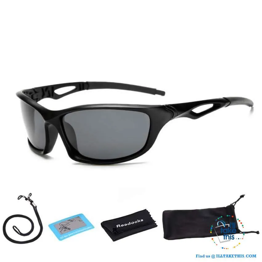 Unisex Polarized Sunglasses Suits Fishing, Camping, Hiking, Night Driving or Cycling