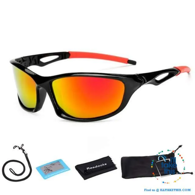 Unisex Polarized Sunglasses Suits Fishing, Camping, Hiking, Night Driving or Cycling