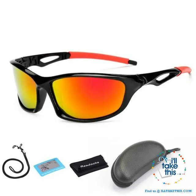 Unisex Polarized Sunglasses Suits Fishing, Camping, Hiking, Night Driving or Cycling