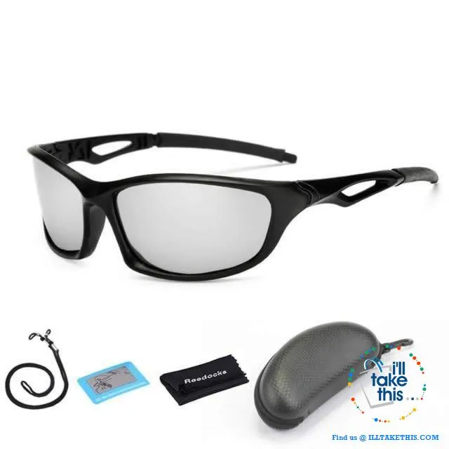 Unisex Polarized Sunglasses Suits Fishing, Camping, Hiking, Night Driving or Cycling