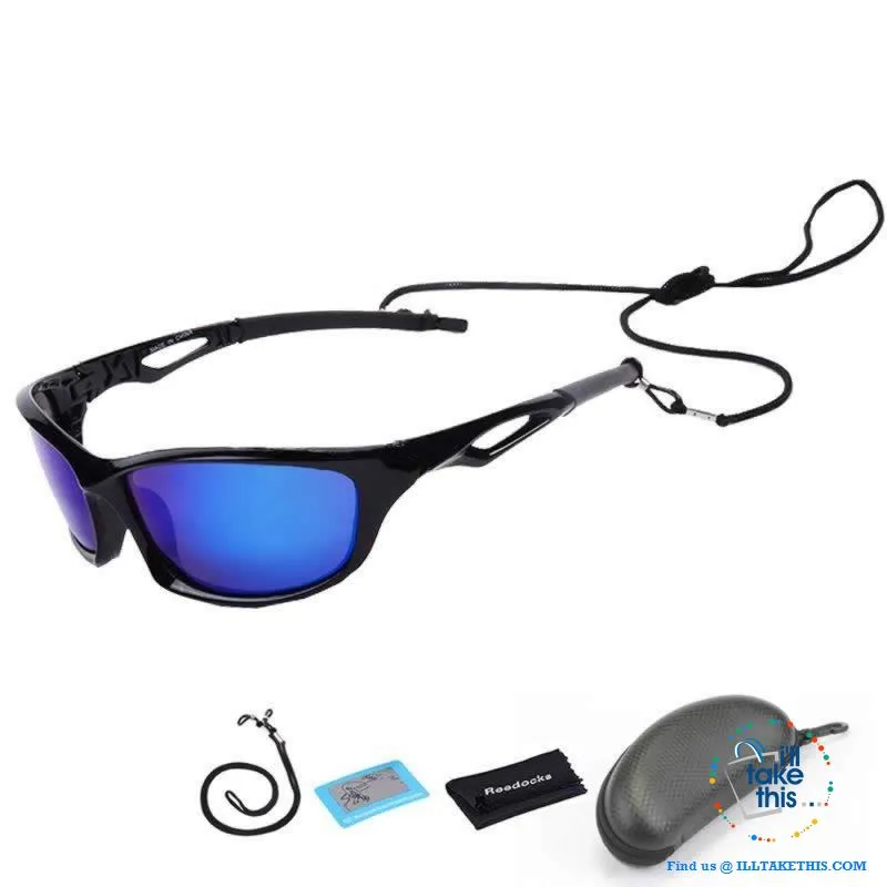 Unisex Polarized Sunglasses Suits Fishing, Camping, Hiking, Night Driving or Cycling