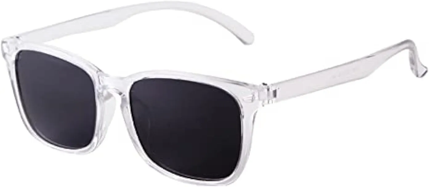 VIA LEECA Classic Polarized Sunglasses for Women and Men 100% UV Protection Square Glasses for Driving,Fishing and Traveling