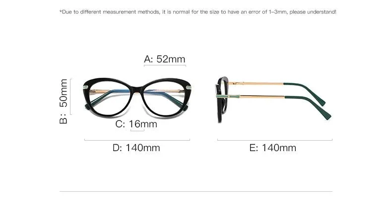 Vicky Women's Full Rim Square Acetate Stainless Steel Reading Glasses 2088