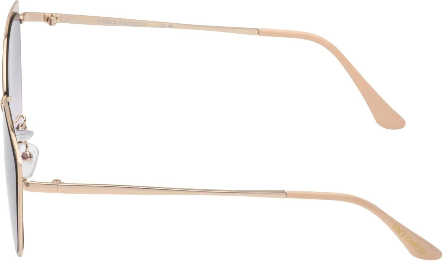 Vince Camuto Women's Vc1083 Vintage Metal 100% Uv Protective Cat Eye Sunglasses. Luxe Gifts for Her, 57 Mm