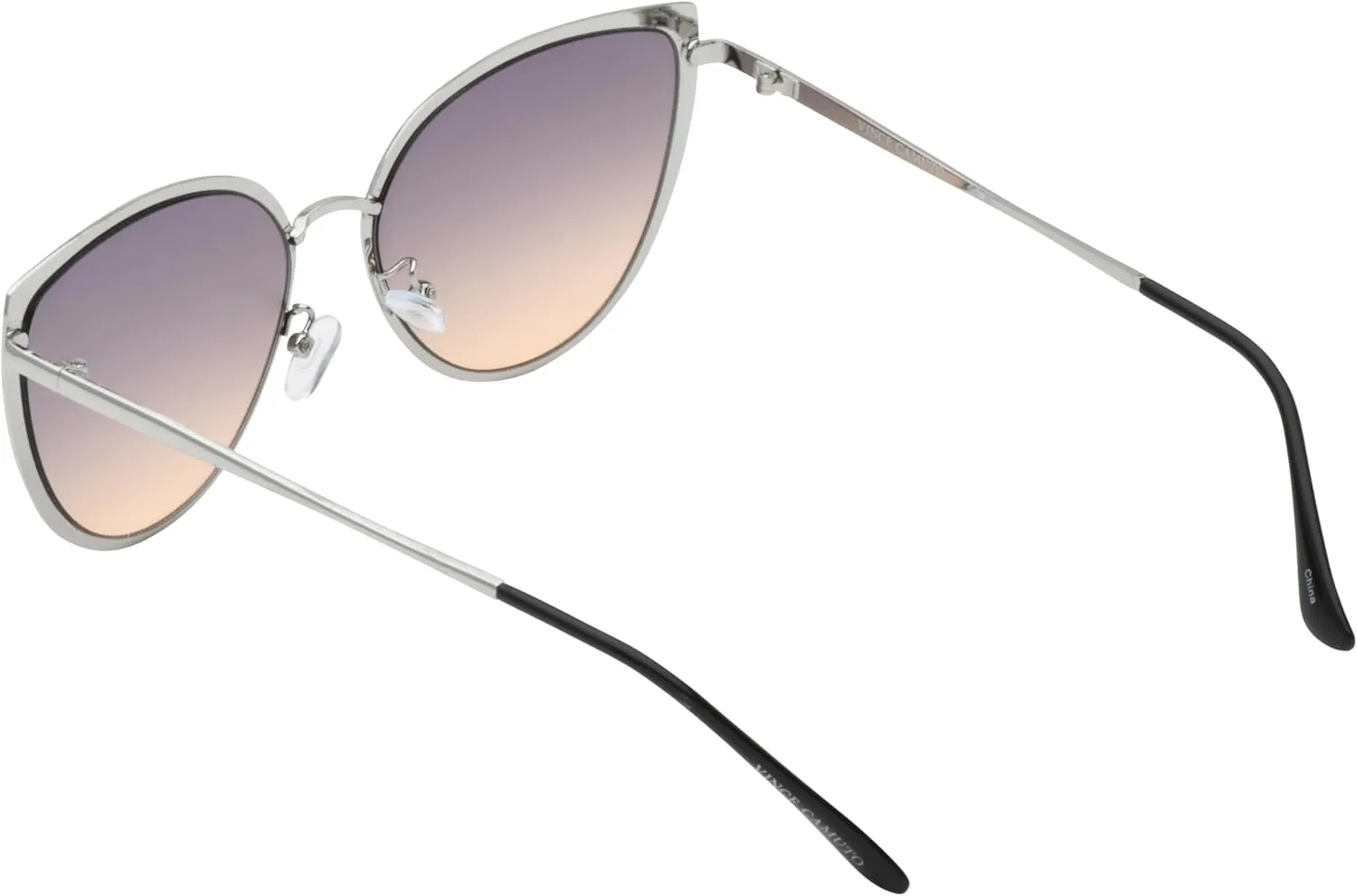 Vince Camuto Women's Vc1083 Vintage Metal 100% Uv Protective Cat Eye Sunglasses. Luxe Gifts for Her, 57 Mm