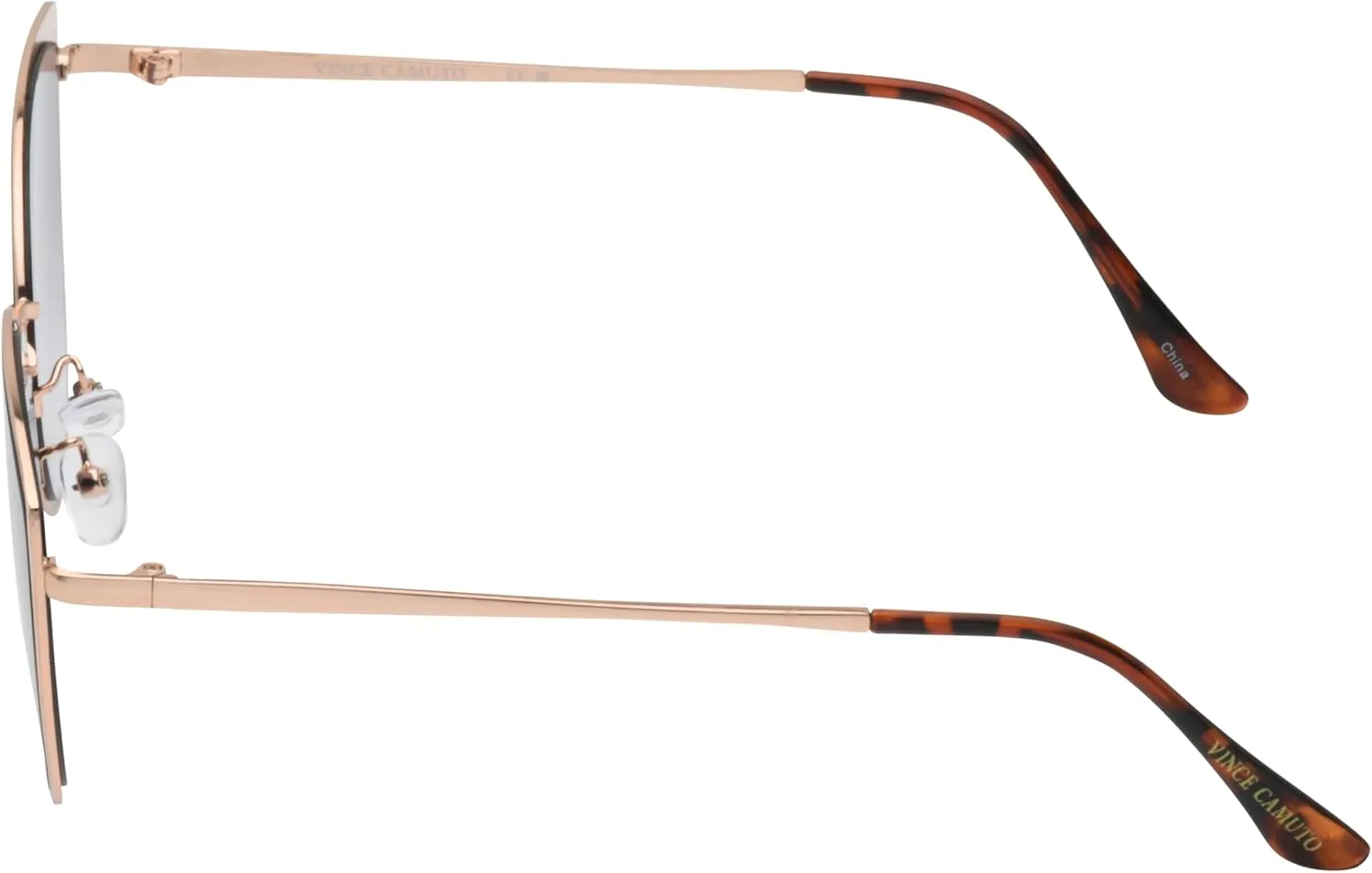 Vince Camuto Women's Vc1083 Vintage Metal 100% Uv Protective Cat Eye Sunglasses. Luxe Gifts for Her, 57 Mm