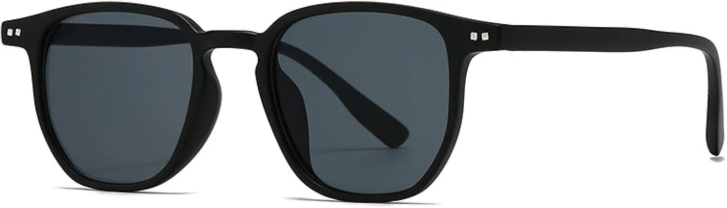 Vintage Men Sunglasses Fashion Uv400 Women Punk Rivets