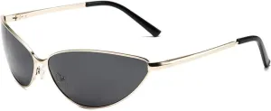 Vintage Metal Frame Sun Glasses Men Sexy Cat Eye Sunglasses Women Outdoor Retro Shades Luxury