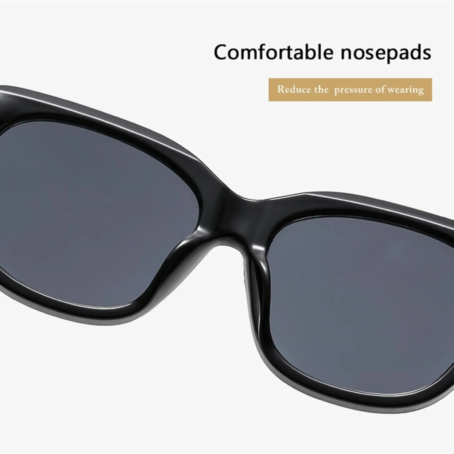 Vintage Oval Frame Sunglasses Fashion Retro Uv400 Women