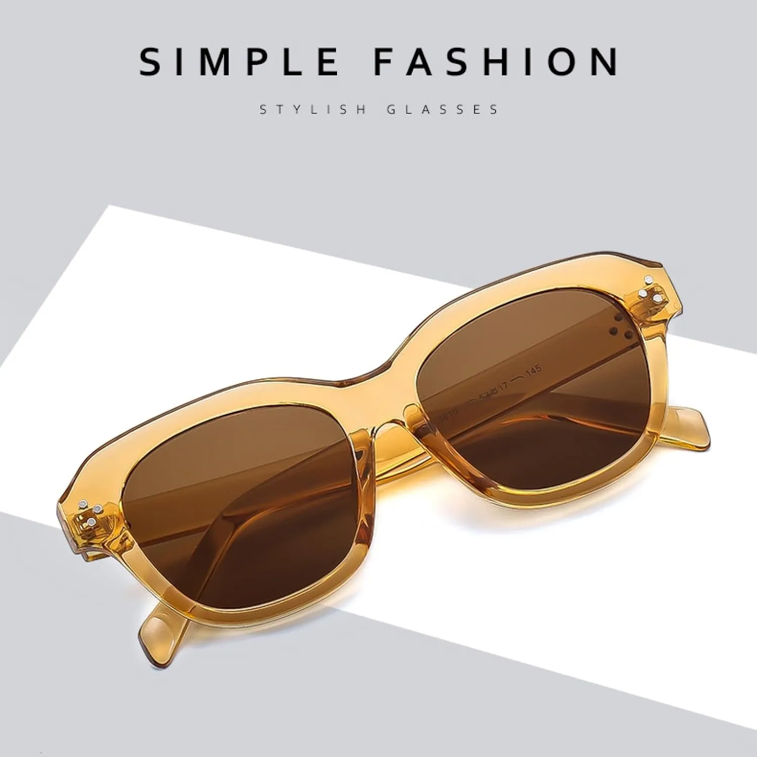 Vintage Oval Frame Sunglasses Fashion Retro Uv400 Women