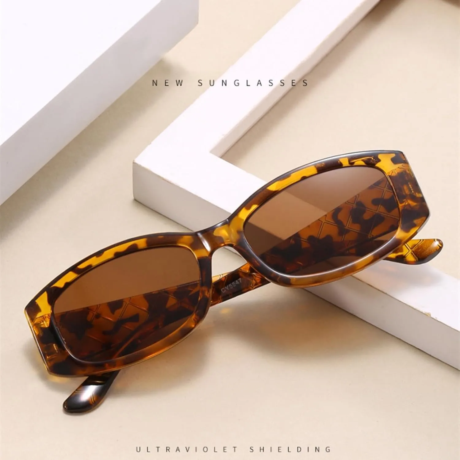 Vintage Oval Punk Sunglasses for Women Men Fashion Punk Retro Driving Uv400