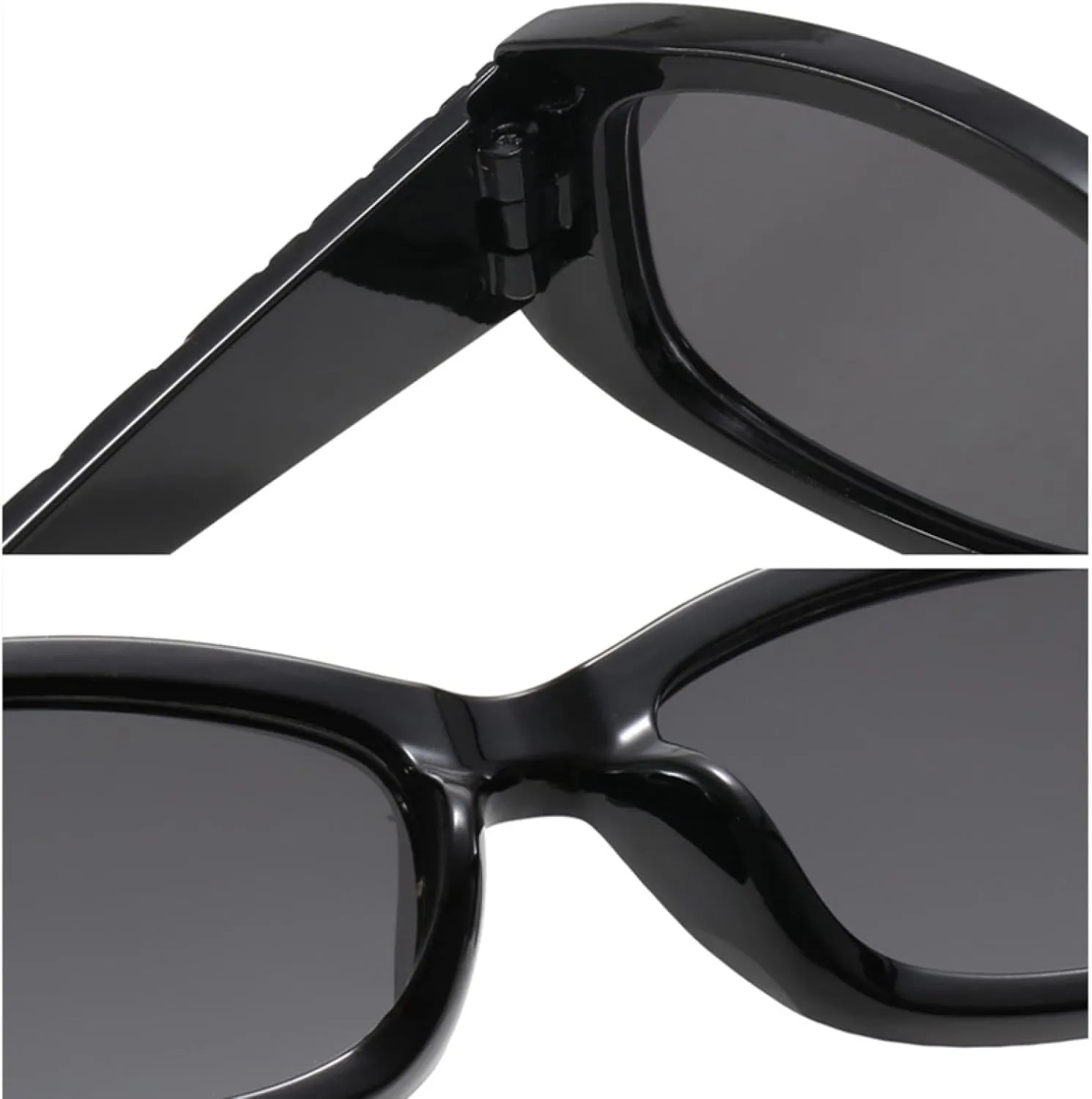 Vintage Oval Punk Sunglasses for Women Men Fashion Punk Retro Driving Uv400