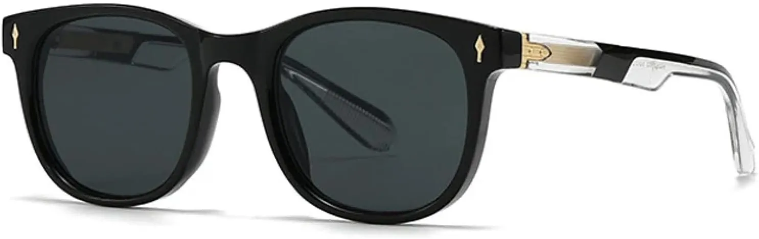 Vintage Oval Sunglasses Women Luxury Sunglasses Fashion Rivets Men Blue Tea Punk Shades Uv400