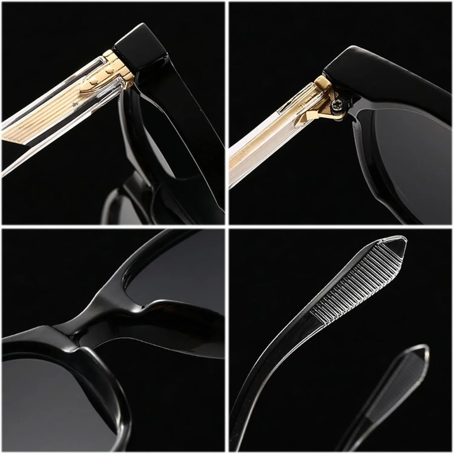 Vintage Oval Sunglasses Women Luxury Sunglasses Fashion Rivets Men Blue Tea Punk Shades Uv400