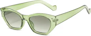 Vintage Small Sunglasses for Women Fashion Light Retro Cat Eye Uv400