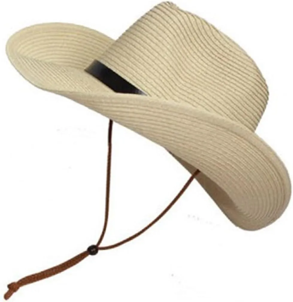 Wide Brim Hat Fish Women Beach Straw Hat Mens Summer Hat Cowboy Hats for Men Sun Hat for Women UK Bowler
