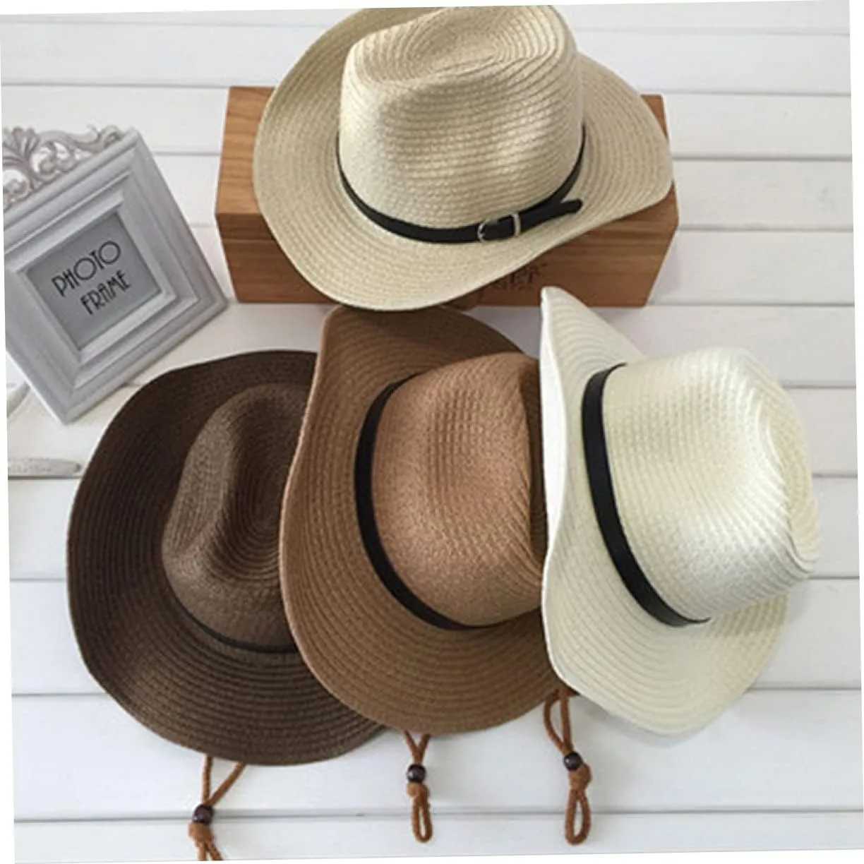 Wide Brim Hat Fish Women Beach Straw Hat Mens Summer Hat Cowboy Hats for Men Sun Hat for Women UK Bowler