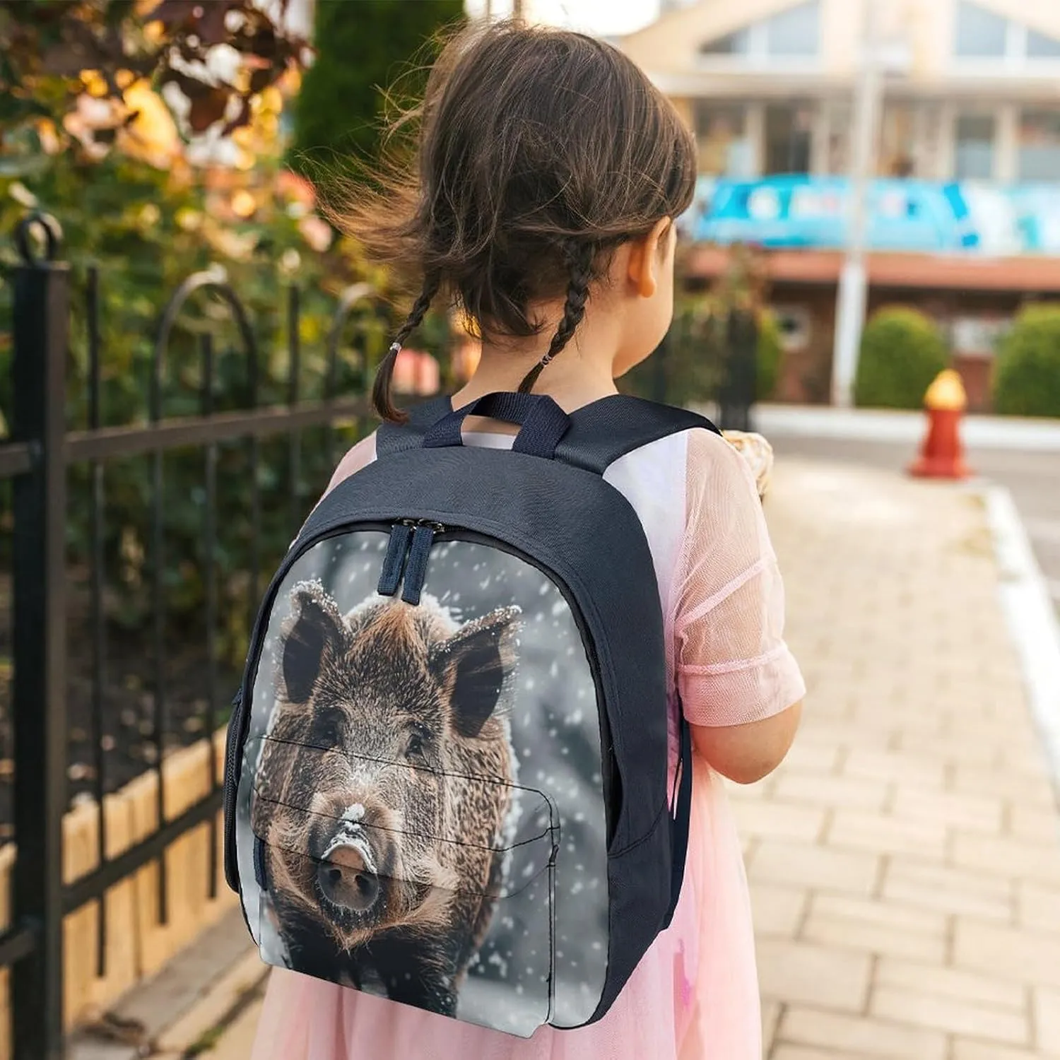 Wild Boar Travel Backpack Casual Bag Lightweight Hiking Backpacks for Business, Travelling, Hiking