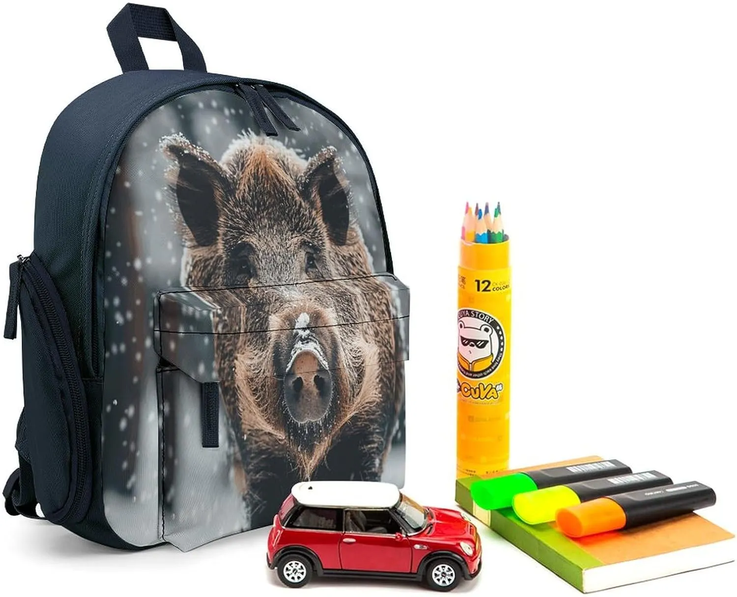 Wild Boar Travel Backpack Casual Bag Lightweight Hiking Backpacks for Business, Travelling, Hiking