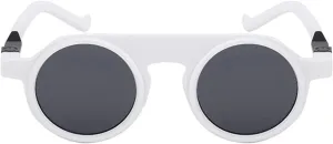 willochra Retro Round Sunglasses for Women Men Vintage Y2K Small Frame Circle punk Shades Sun Glasses UV400 Protection