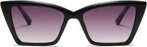 willochra Vintage Cat Eye Sunglasses Women Fashion Y2K Gradient Square black Sun Glasses Female Retro Outdoors Shades UV400