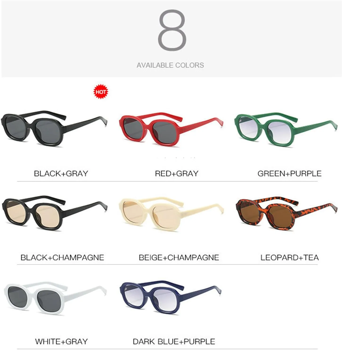 willochra Vintage Oval Sunglasses Women Fashion Small Punk Round Sun Glasses Female Retro Shades orange Eyeglasses UV400