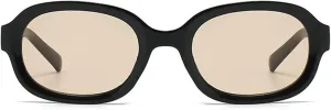 willochra Vintage Oval Sunglasses Women Fashion Small Punk Round Sun Glasses Female Retro Shades orange Eyeglasses UV400