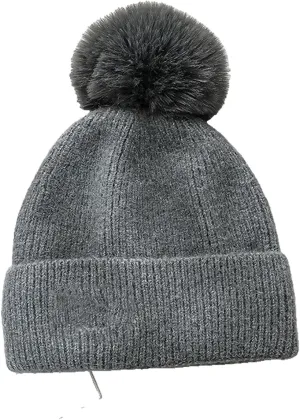 Winter Warm Women Hat Cute Big Pompom Ladies Ball Knitted Hat Cap Outdoor Casual Ski Snow Caps Beanies