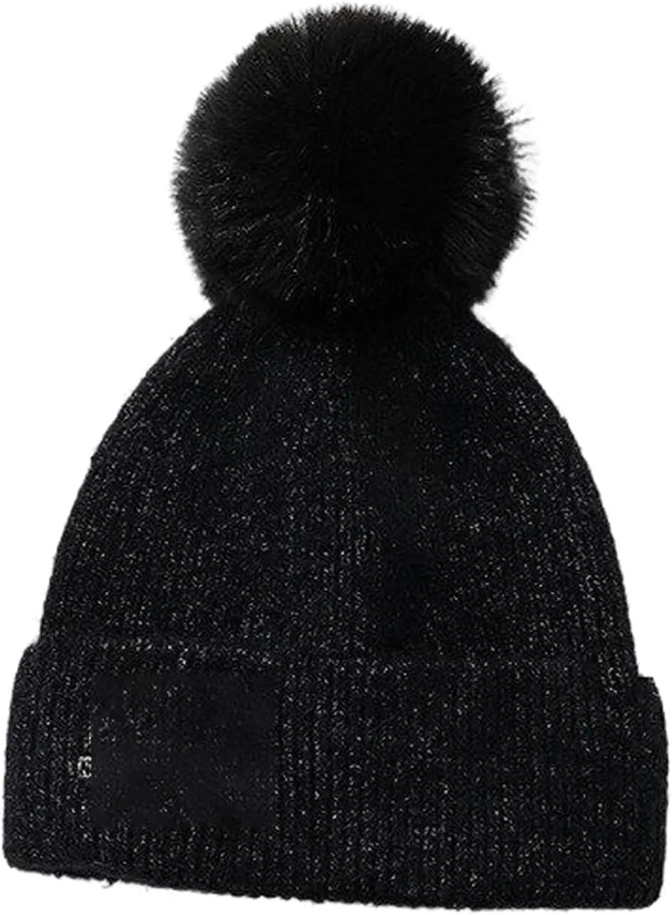 Winter Warm Women Hat Cute Big Pompom Ladies Ball Knitted Hat Cap Outdoor Casual Ski Snow Caps Beanies