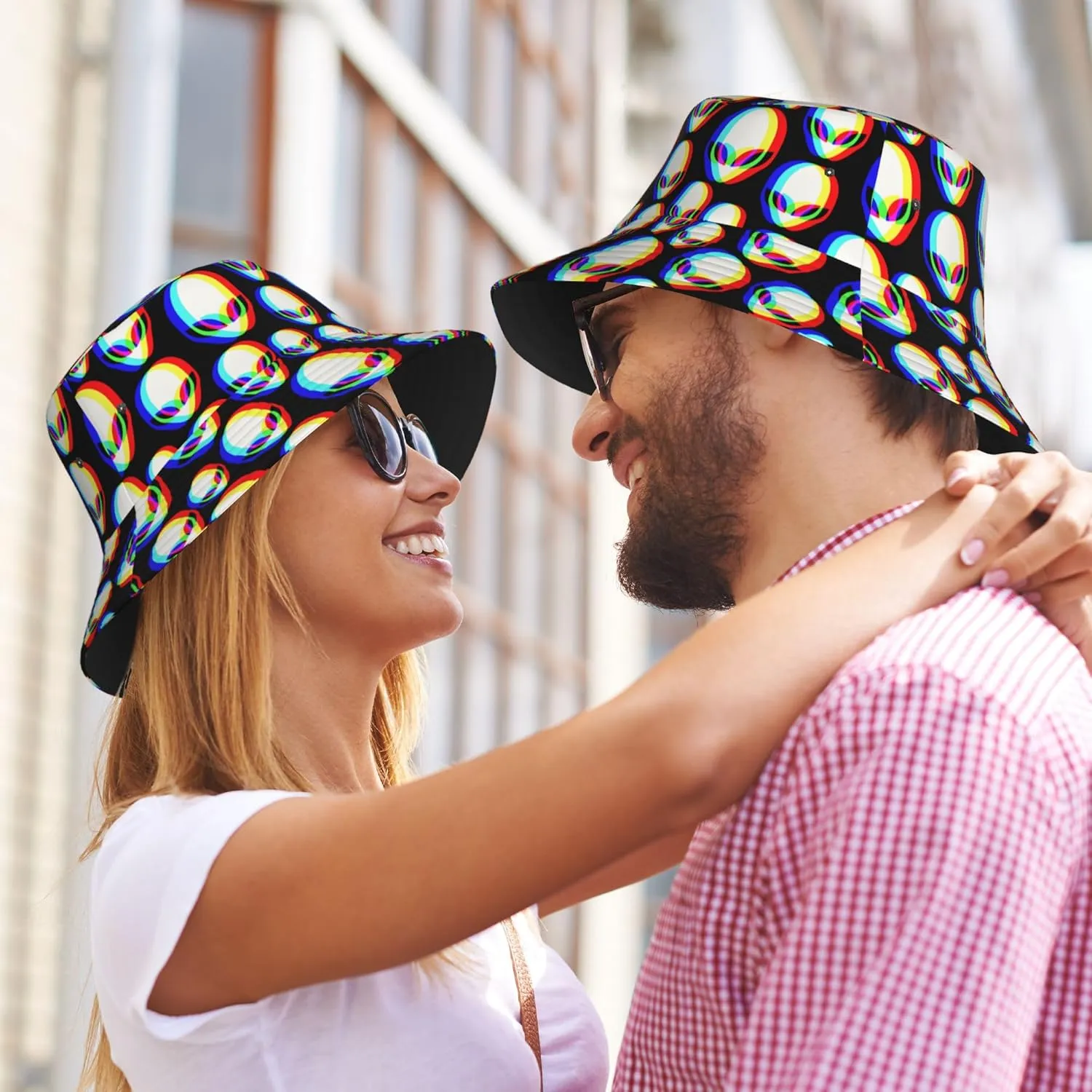Women Men Fashion Bucket Hat Summer Sun Hat Wide Brim Fisherman Cap
