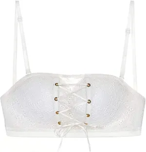 Women Push Up Bra Lace Strapless Invisible Bra