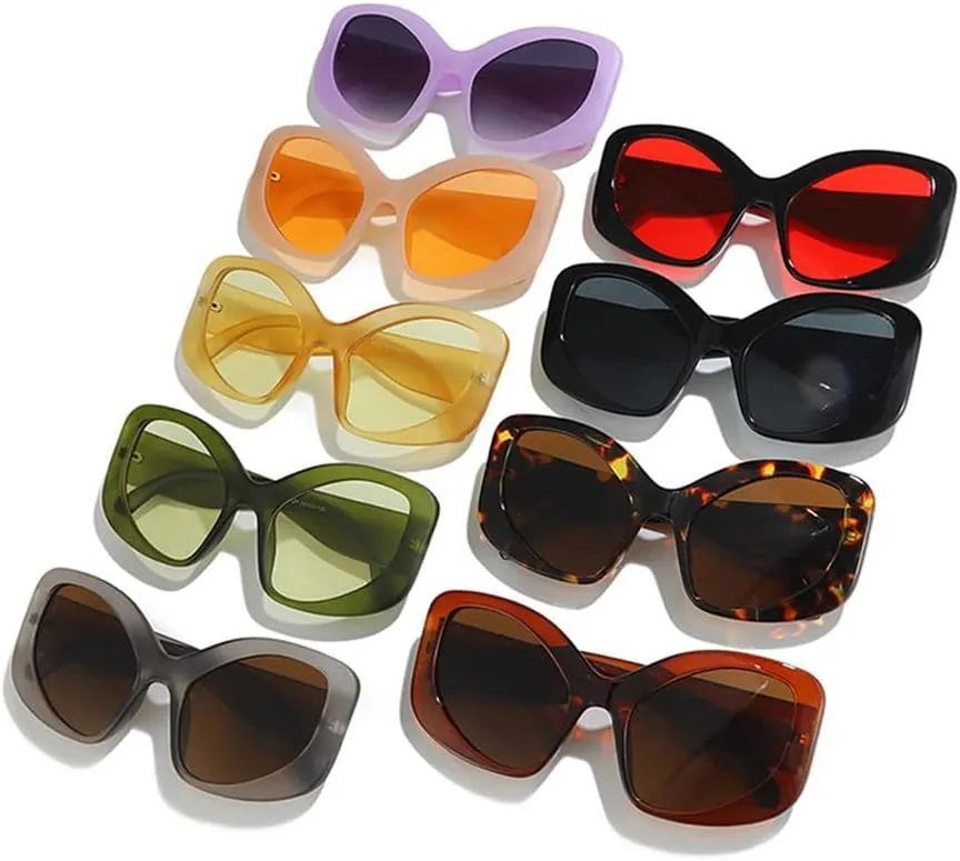 Women Sunglasses Shades UV400 Men Matte Candy Color Sun Glasses