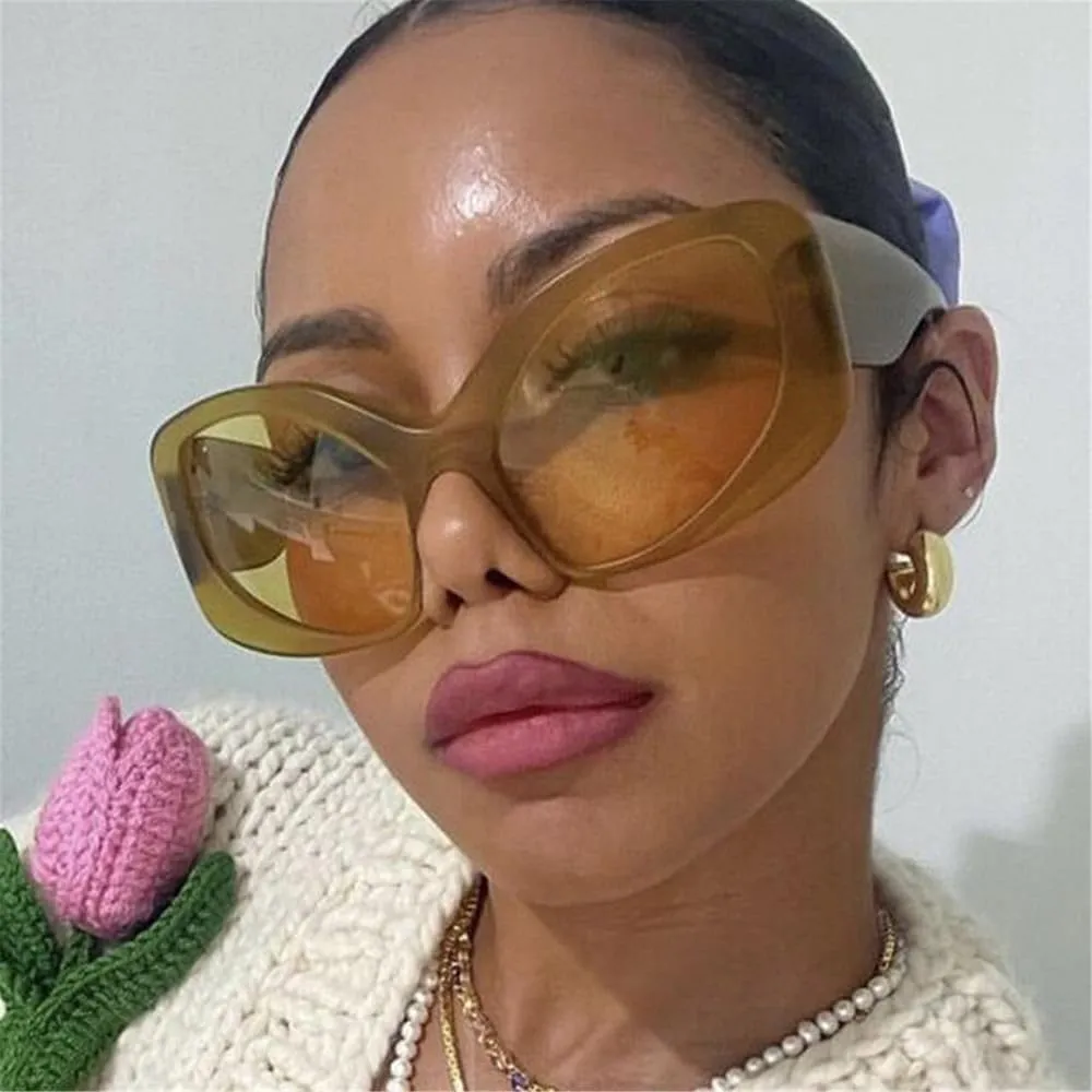 Women Sunglasses Shades UV400 Men Matte Candy Color Sun Glasses