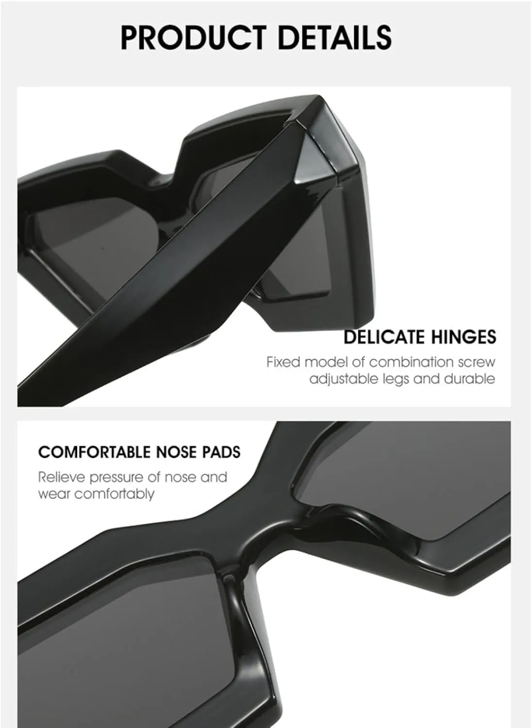 Women Sunglasses Vintage Fashion Men Cat Eye Sun Glasses Big Shades Female Uv400