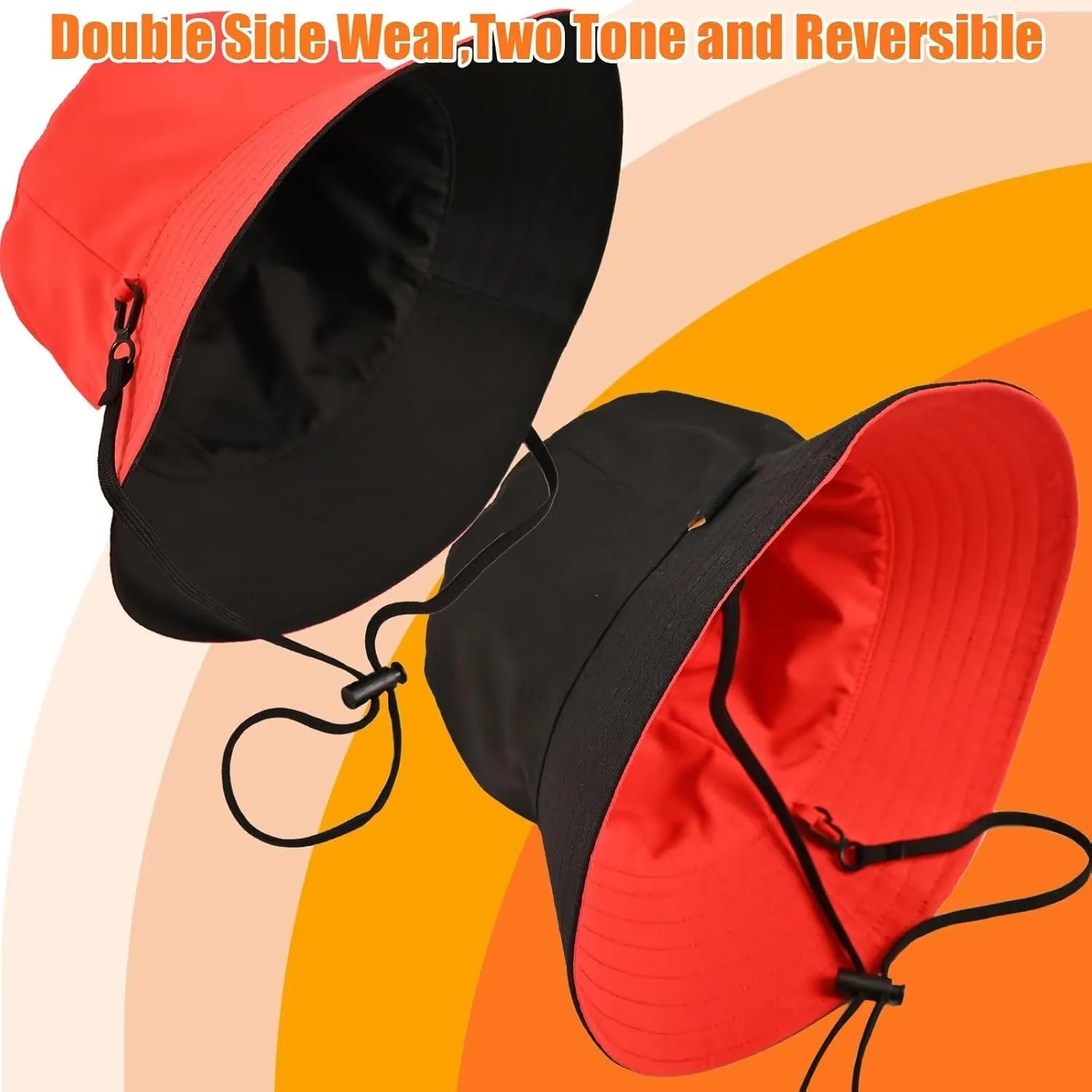 Womens Bucket Rain Hat Reversible Packable Foldable Water Repellent Cute for Ladies Travel Hiking Golf