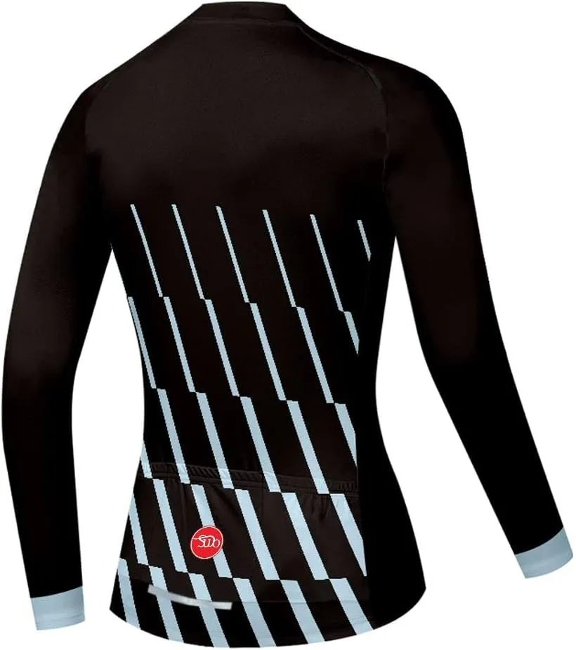 Women's Cycling Jersey Long Sleeve Bike Shirts Cycling Clothing Biking Jackets Bicycle Tops